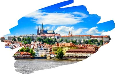 , autobusový poznávací zájazd, Praha - zámky a hrady v Čechách, leták