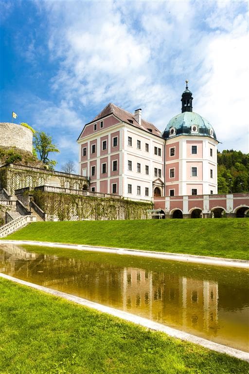, autobusový poznávací zájazd, Zlatý český trojuholník, hrad Bečov