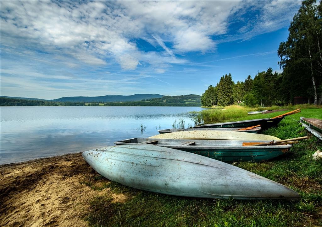 , autobusový poznávací zájazd, Česko a Rakúsko, Lipno nad Vltavou, jazero