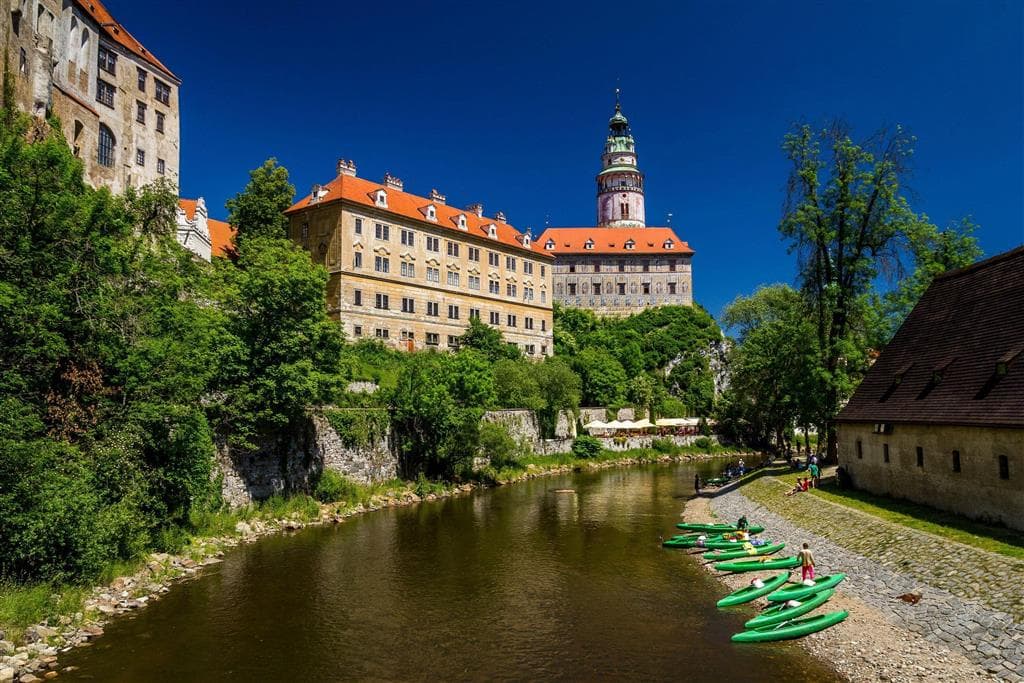 , autobusový poznávací zájazd, Česko a Rakúsko, Český Krumlov, hrad