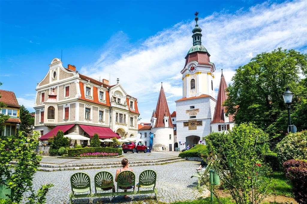 , autobusový poznávací zájazd, Česko a Rakúsko, Kerms an der Donau, Steinerova brána