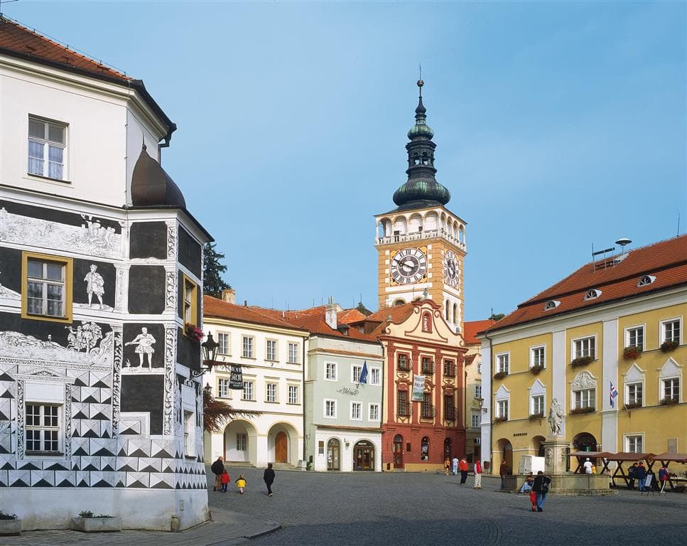 , autobusový poznávací zájazd, Morava, Mikulov - centrum mesta