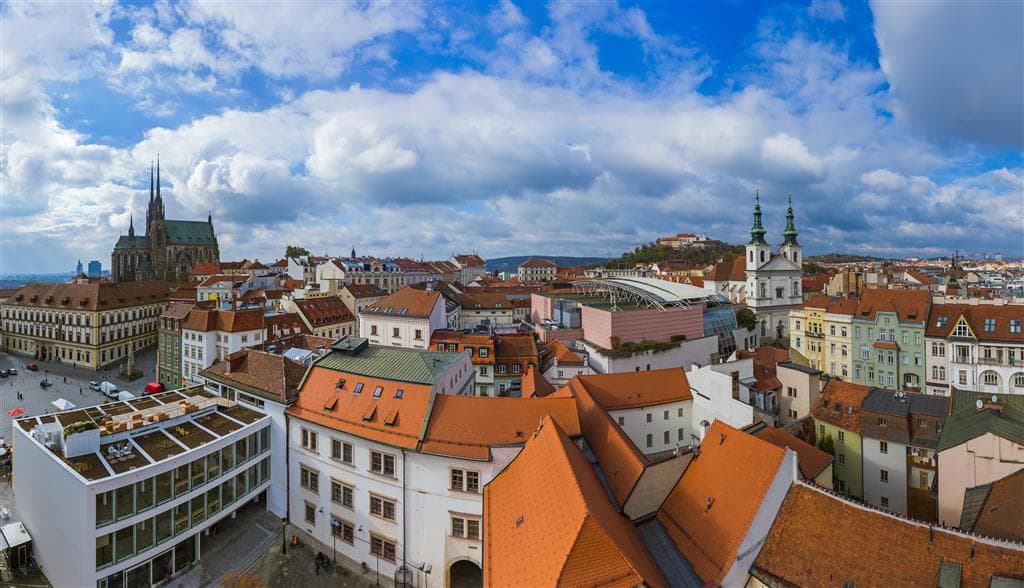 , autobusový poznávací zájazd, Morava, Brno - panoráma mesta
