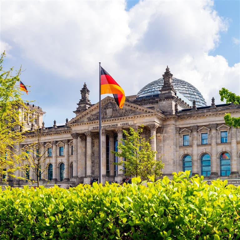 , atobusový poznávací zájazd, Nemecko, Berlín, Reichstag