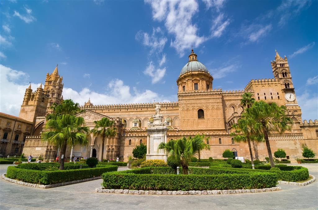, Letecký poznávací zájazd, Sicília a Liparské ostrovy, Palermo, Monreale
