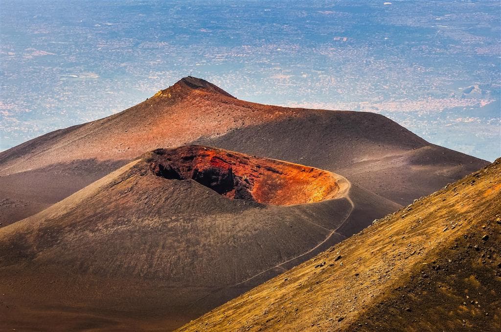 , Letecký poznávací zájazd, Sicília a Liparské ostrovy, Etna