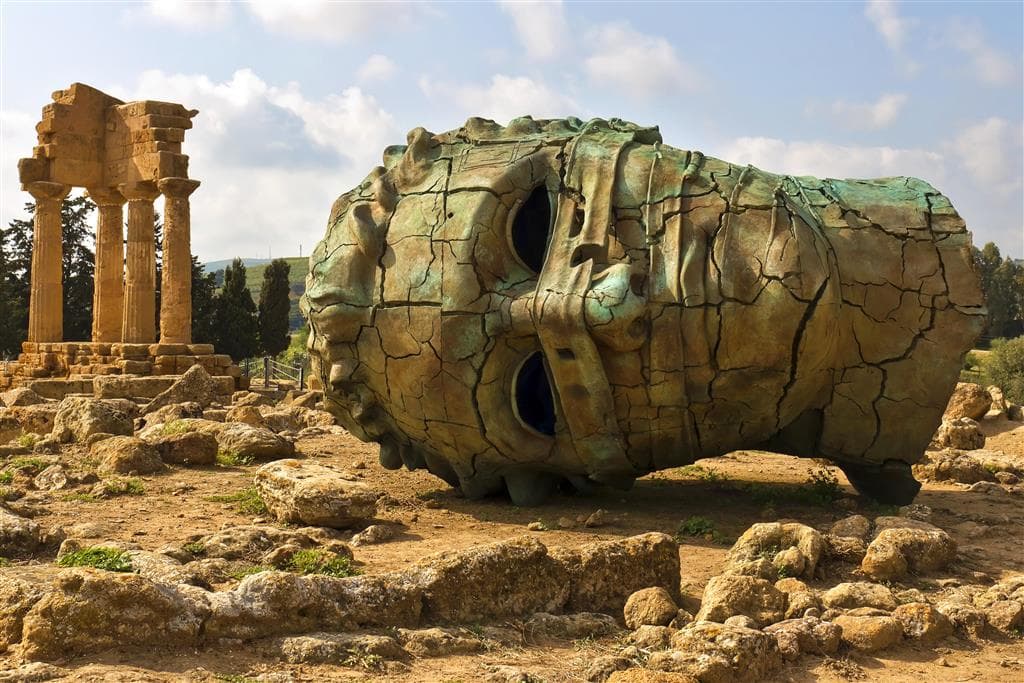 , Letecký poznávací zájazd, Sicília a Liparské ostrovy, Agrigento