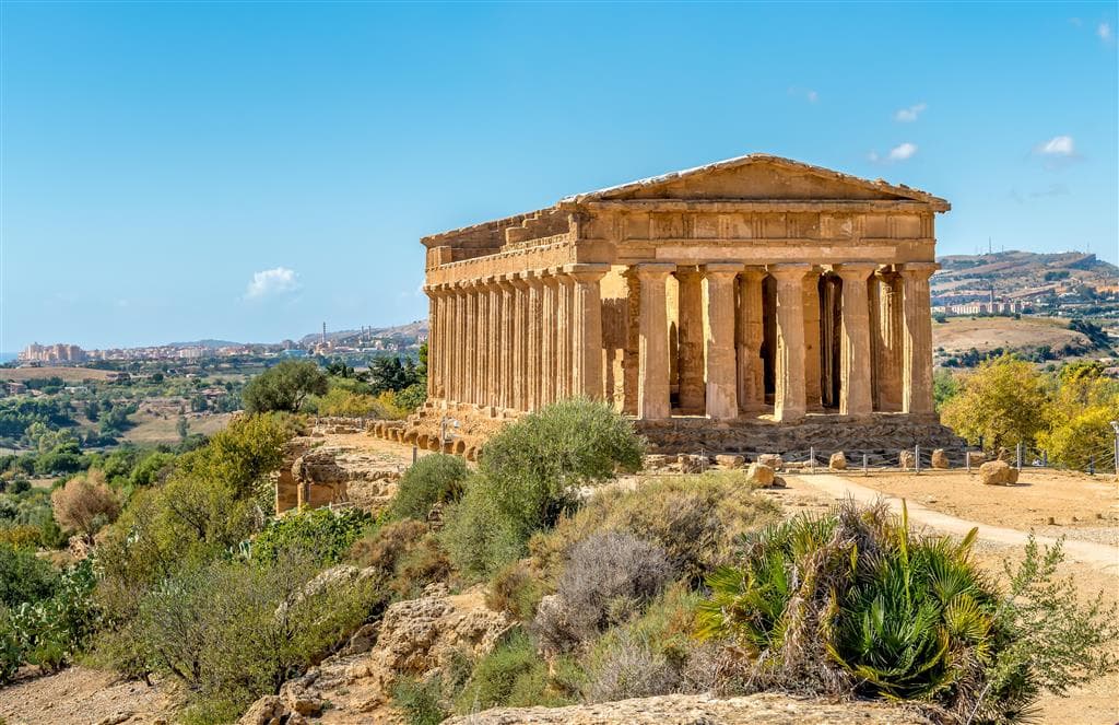 , Letecký poznávací zájazd, Sicília a Liparské ostrovy, Agrigento