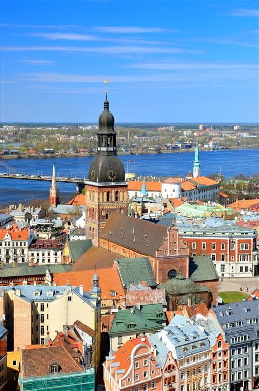 , autobusový poznávací zájazd, Pobaltie a Helsinki, Riga, kostol sv. Petra