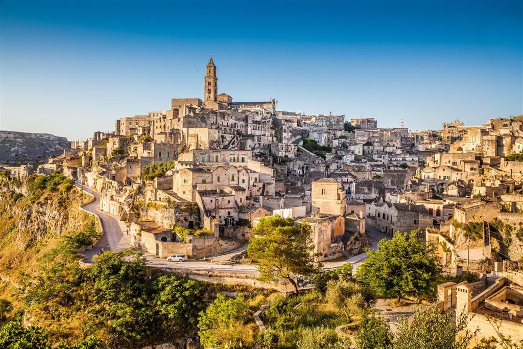 , letecký poznávací zájazd, Apúlia - klenot na juhu Talianska, Matera