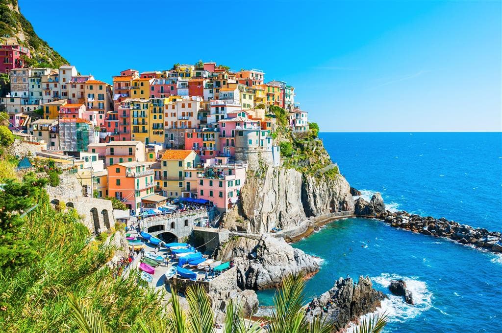 , letecký poznávací zájazd, Ligúria- kráľovstvo pestrofarebných útesov,, Cinque Terre