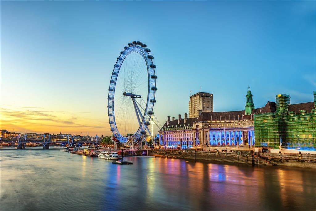 , Letecký poznávací zájazd, Veľká Británia, Kráľovský Londýn a Windsor, London Eye