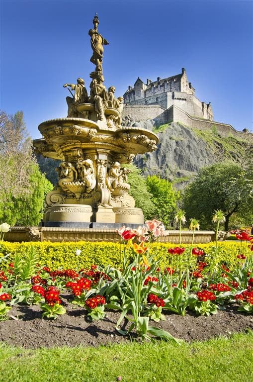 , letecký poznávací zájazd, Tajomstvá Škótska a jazera Loch Ness, Edinburgh Castle
