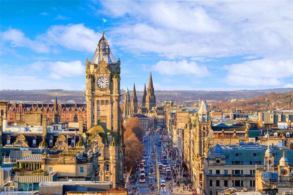 , letecký poznávací zájazd, Tajomstvá Škótska a jazera Loch Ness, Edinburgh