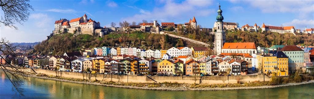 , autobusový poznávací zájazd, Mníchov a Salzburg, Burghausen