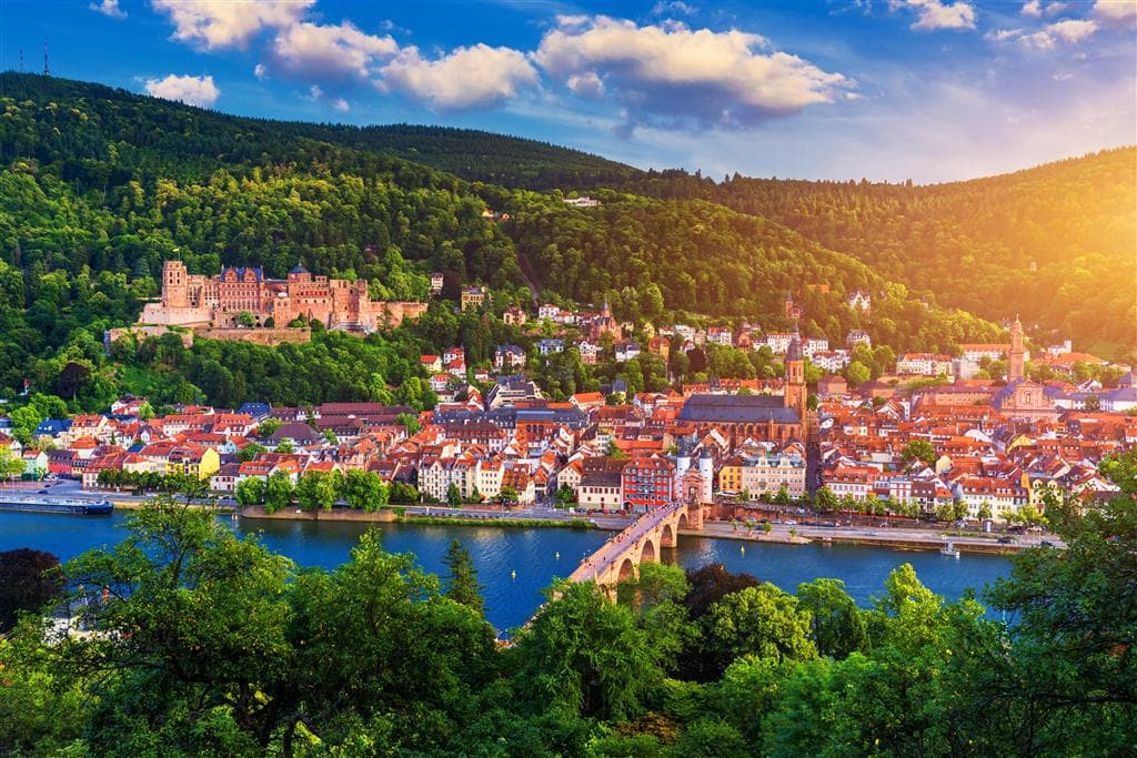 , autobusový poznávací zájazd Melebné údolie Rýna a Mosely s návštevou Luxemburgu, Heidelberg