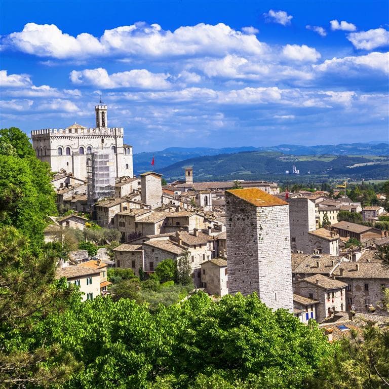 , autobusový poznávací zájazd, Umbria - potulky srdcom Talianska, Gubbio