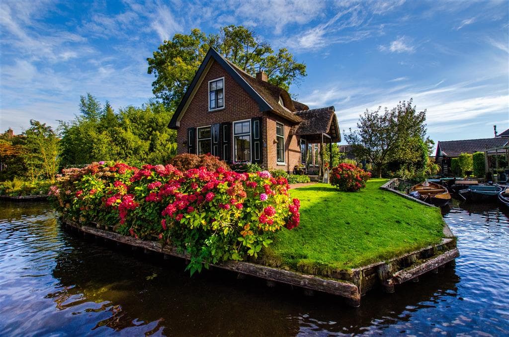 , autobusový poznávací zájazd Holandsko a Belgicko, Giethoorn