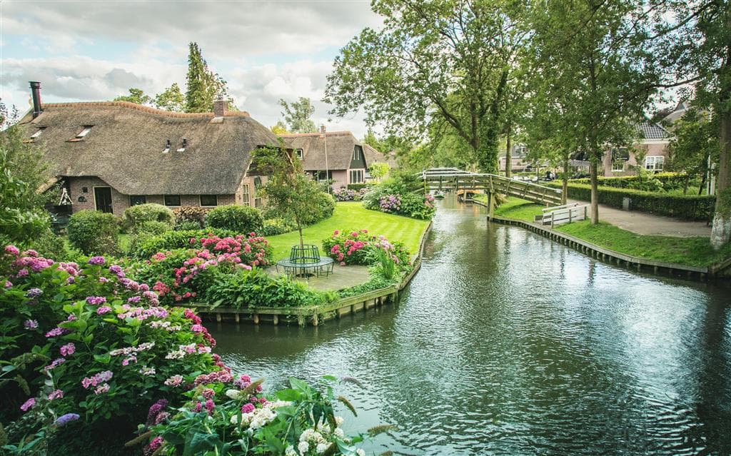 , autobusový poznávací zájazd Holandsko a Belgicko, Giethoorn