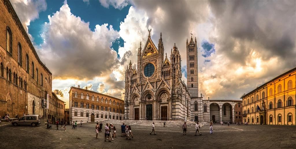 , autobusový poznávací zájazd, To najkrajšie z Toskánska, Siena, Duomo