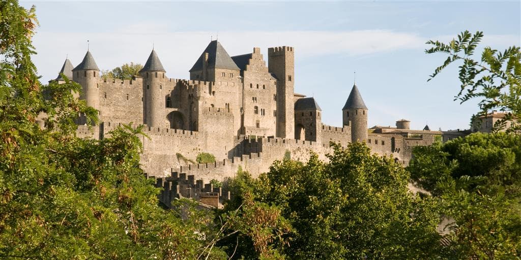 , Letecký poznávací zájazd, Mestá pod Pyrenejami, Carcassonne