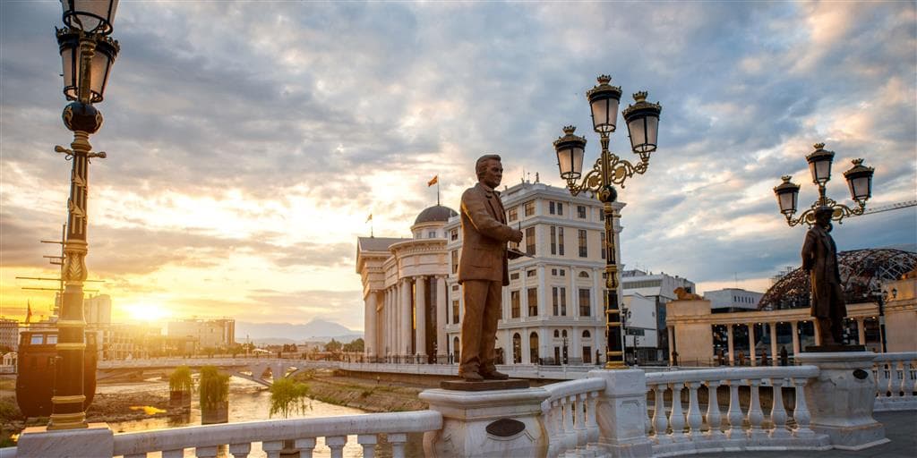 Poznávacie zájazdy , Veľký okruh Balkánom s Dubrovníkom, Macedónsko, Skopje
