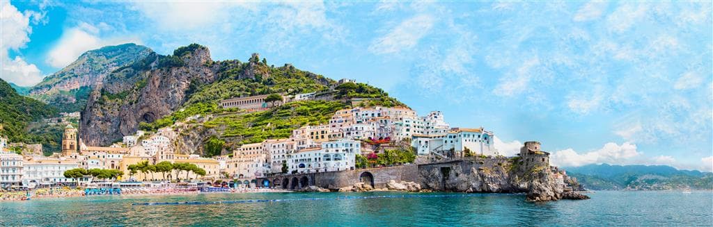 , Letecký poznávací zájazd, Kampánia a zázračná Ischia, Amalfi