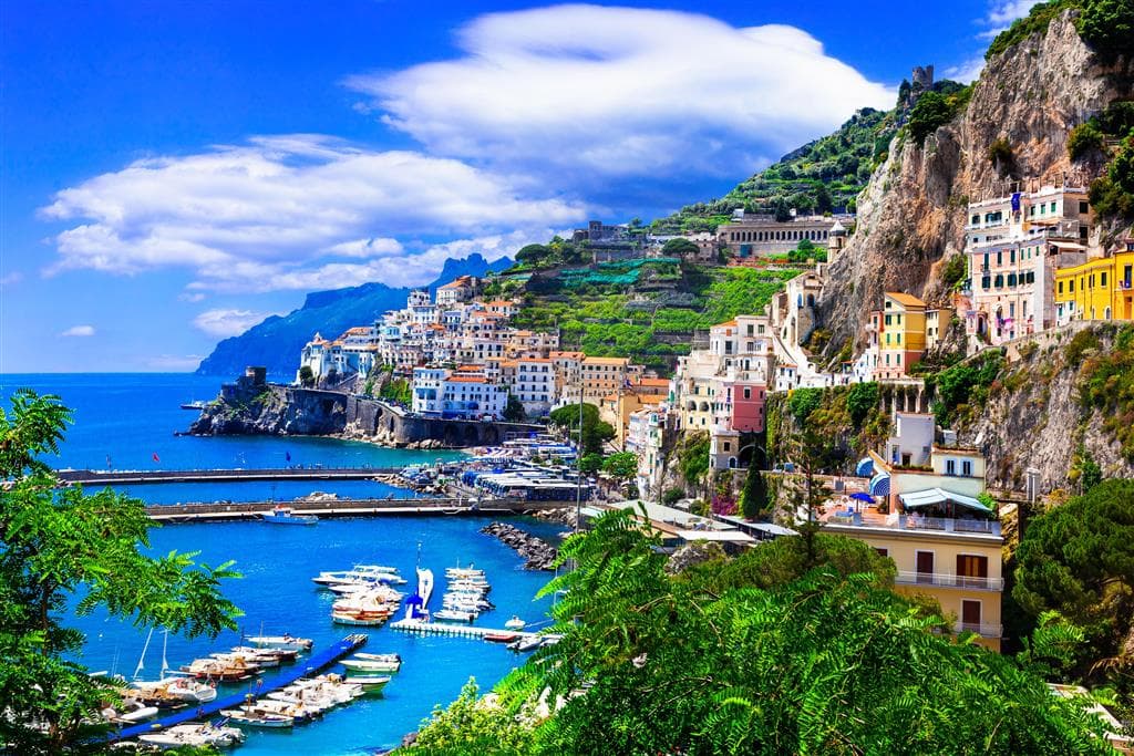 , Letecký poznávací zájazd, Kampánia a zázračná Ischia, Amalfi