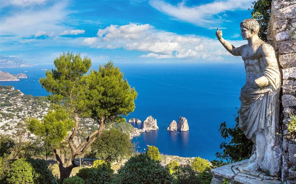 , Letecký poznávací zájazd, Kampánia a zázračná Ischia, Capri