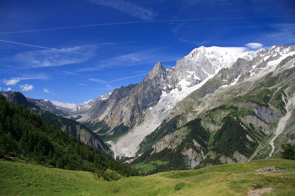 Autobusový poznávací zájazd , Údolie Aosta - Mont Blanc a Turín, Courmayeur, Mont Blanc