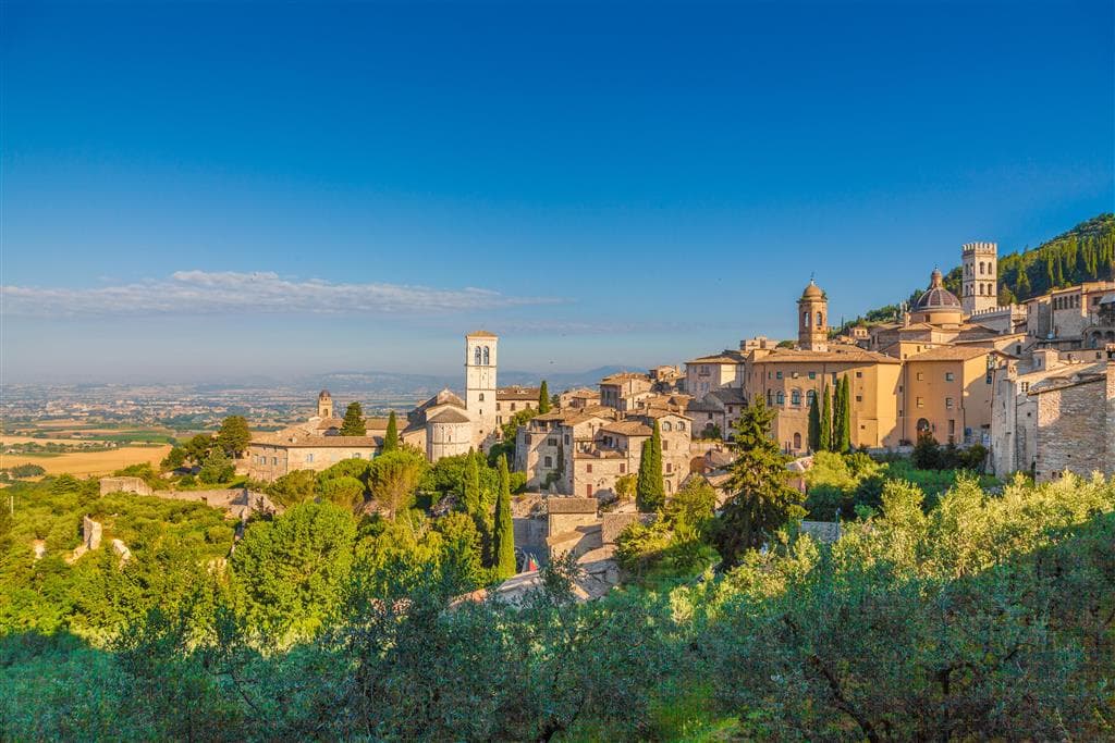 , letecký poznávací zájazd, Tajomstvá Umbrie a Lazia, Assisi