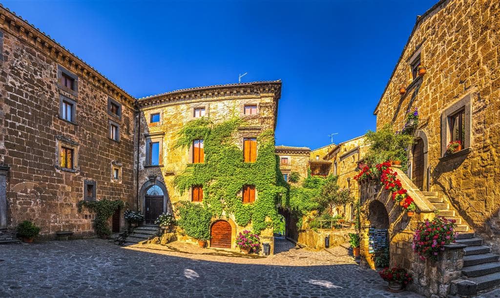 , letecký poznávací zájazd, Tajomstvá Umbrie a Lazia, Civita di Bagnoregio