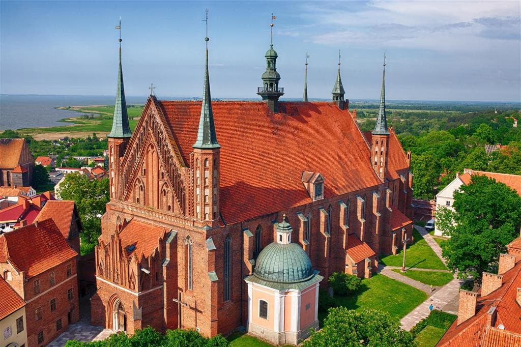 , letecký poznávací zájazd, Poľsko - baltské pobrežie , Frombork