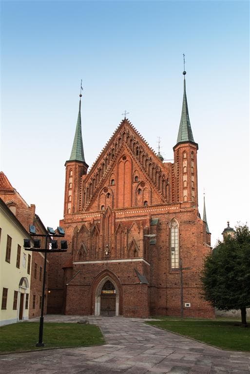 , letecký poznávací zájazd, Poľsko - baltské pobrežie, Frombork Cathedral