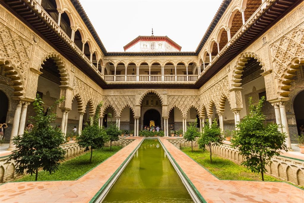 , Letecký poznávací zájazd, Španielsko, Andalúzia s pobytom pri mori, Sevilla, Alcazar