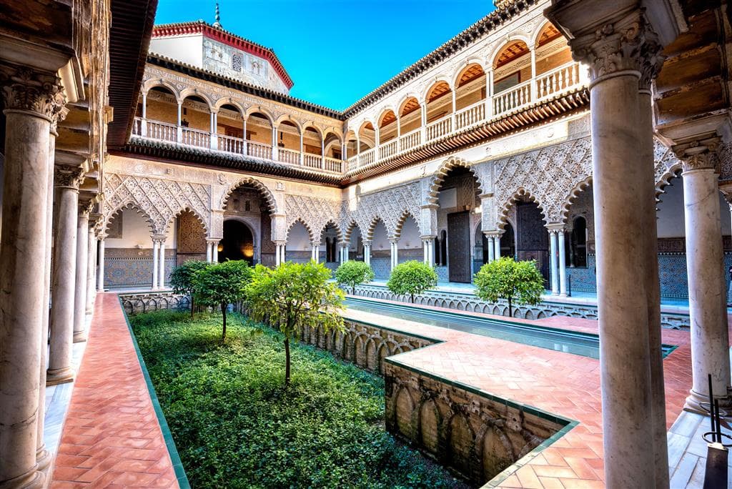 , Letecký poznávací zájazd, Španielsko, Andalúzia s pobytom pri mori, Sevilla, Alcazar