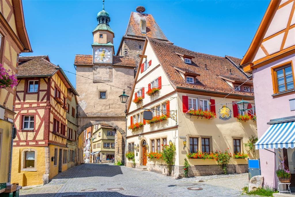 Autobusový poznávací zájazd , Stredoveké Nemecko a tajomstvá Čierneho lesa, Rothenburg