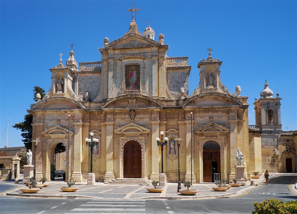 . Letecký poznávací zájazd , Malta – historická mozaika, St Paul in Rabat