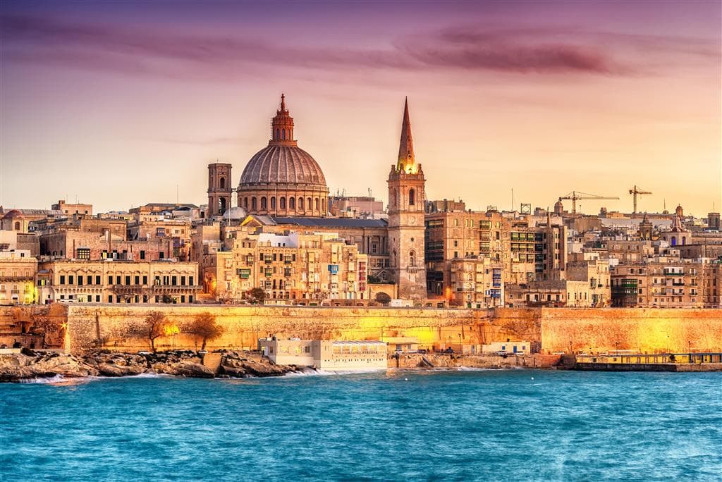 . Letecký poznávací zájazd , Malta – historická mozaika, Valletta, Malta