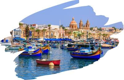 . Letecký poznávací zájazd , Malta – historická mozaika, leták