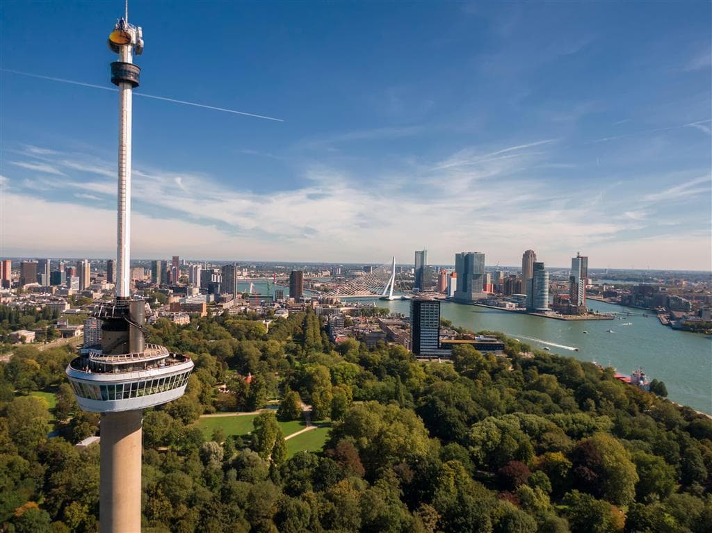 , autobusový poznávací zájazd Benelux, veža Euromast