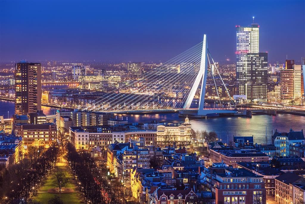 , autobusový poznávací zájazd Benelux, Rotterdam