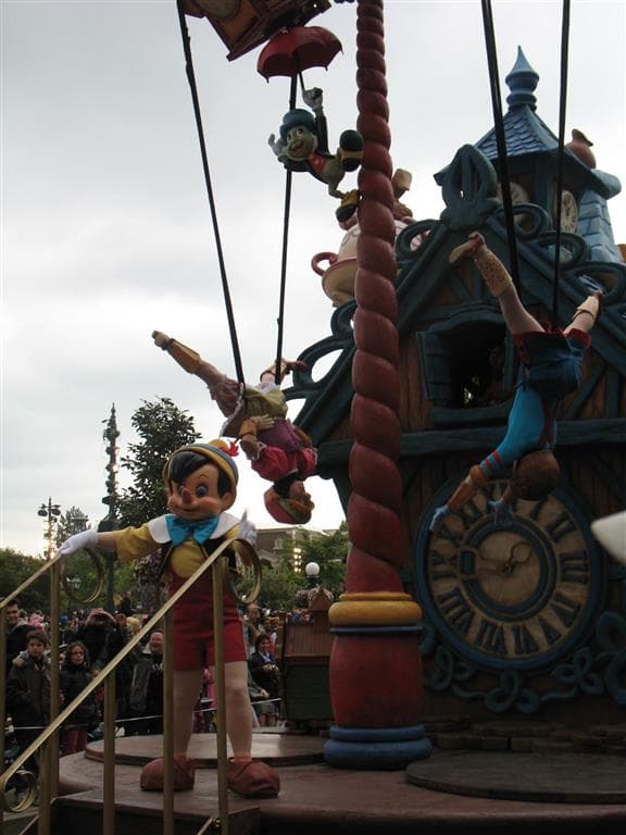 , autobusový poznávací zájazd, Paríž a Disneyland, Disneyland, Pinocchio