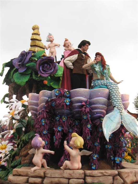, autobusový poznávací zájazd, Paríž a Disneyland, Disneyland, Malá morská víla