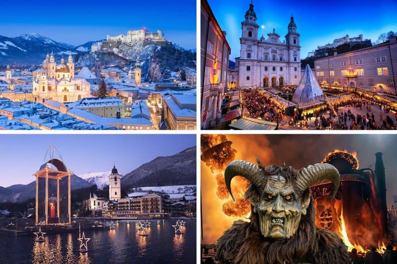 Najväčší beh čertov v Európe a adventný Salzburg