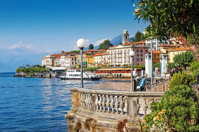 Jazero Lago di Como, miesto pravých romantikov a Borromejské ostrovy LETECKY