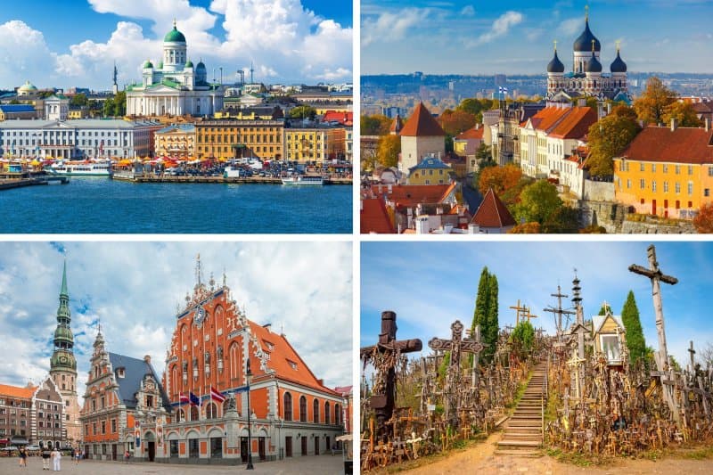 Pobaltské krajiny - Litva, Lotyšsko, Estónsko a fínske Helsinky LETECKY