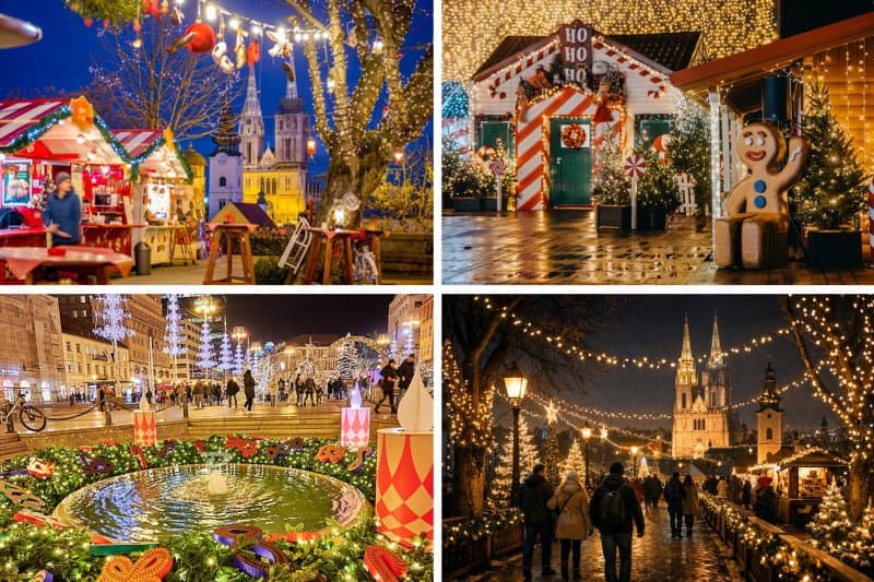Vychýrený advent v Záhrebe, mesto anjelov Varaždin a rozprávkový hrad