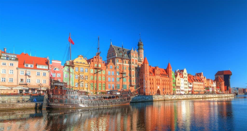 Letecký zájazd Gdansk – Krásy severného Poľska v srdci jantárového mesta