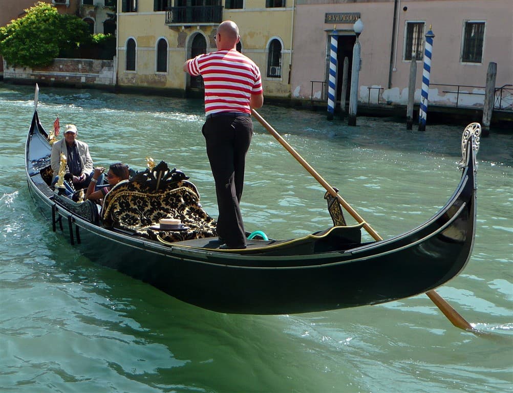 Benátky a Lido di Venezia - lagúna a deň pri mori